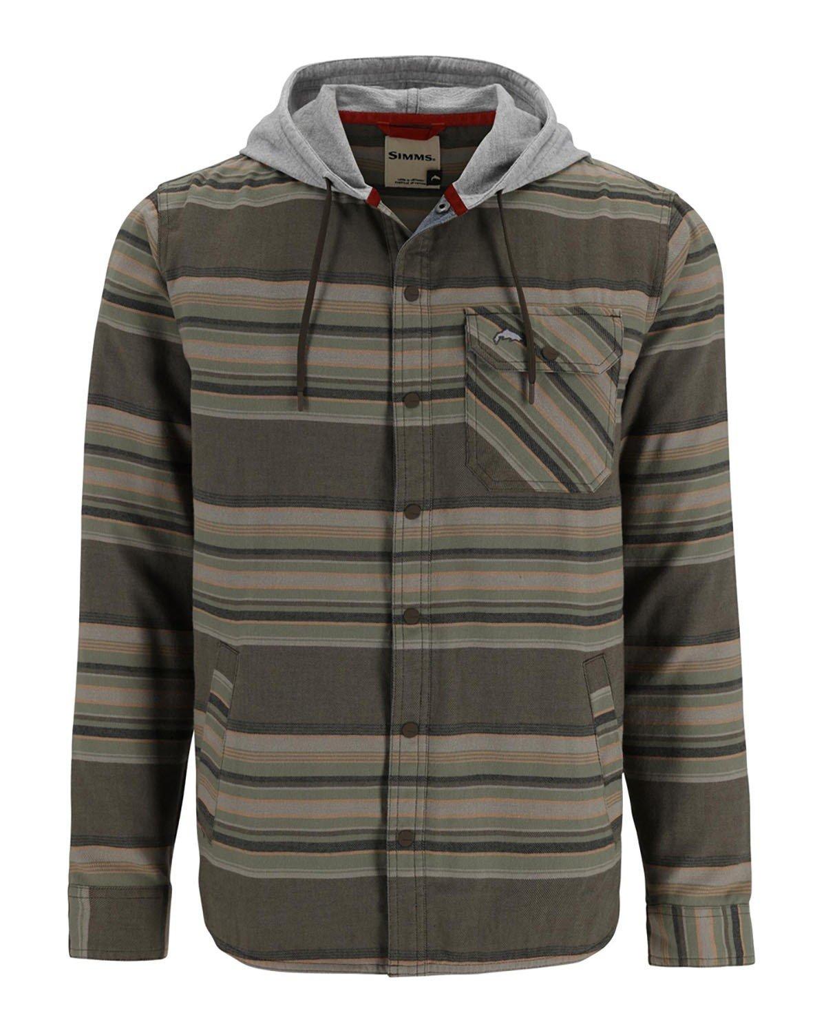Men's Simms Santee Flannel Hoodie - Simms