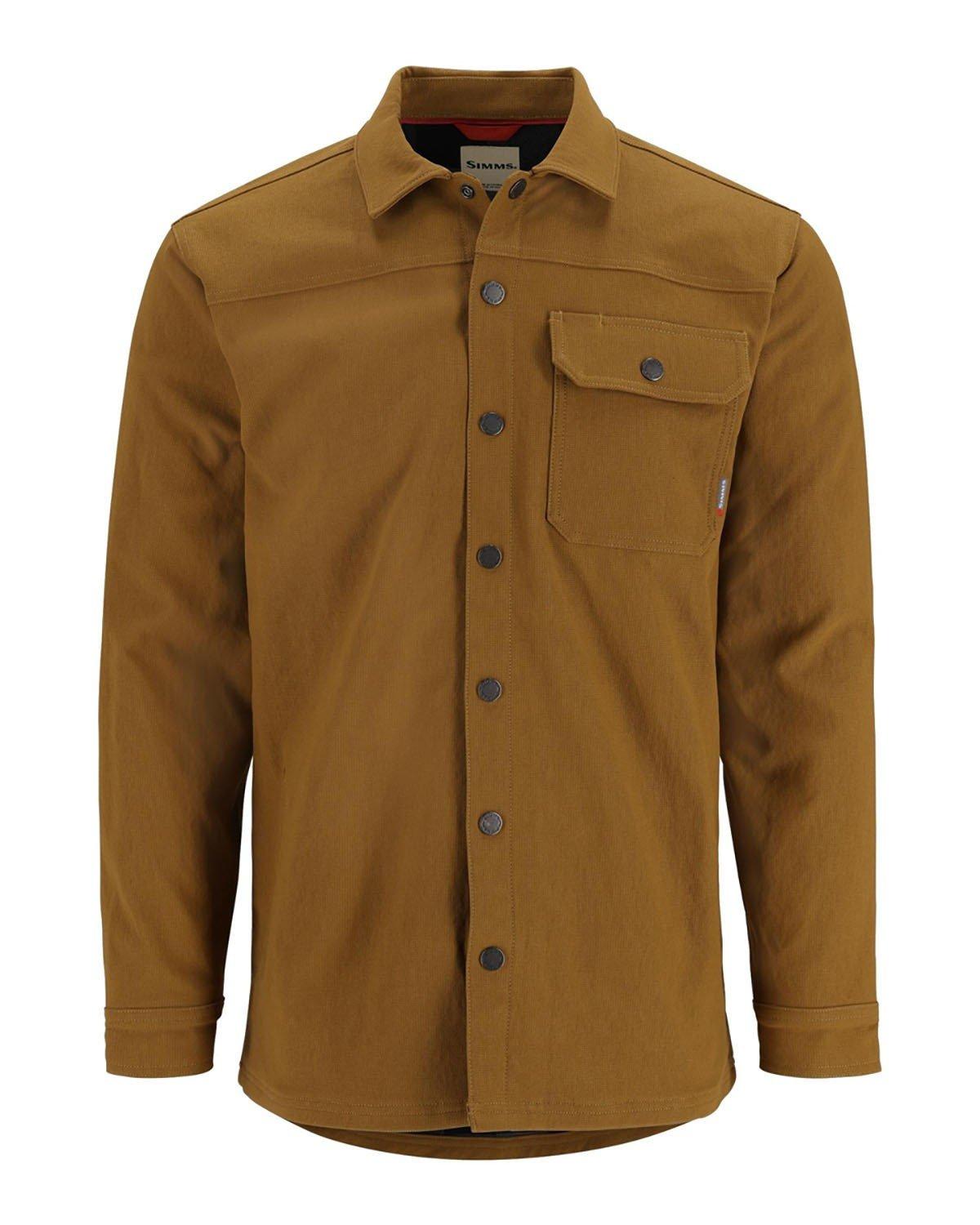 Men's Simms Gallatin Chore Long Sleeve Button Up Shirt - Simms