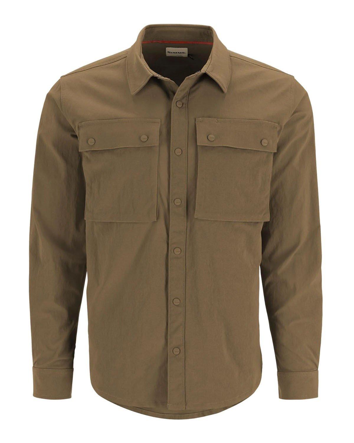 Men's Simms Lodge Work Long Sleeve Button Up Shirt - Simms