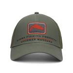 Men's Simms Trout Icon Trucker Adjustable Hat - Thumbnail 1 of 3