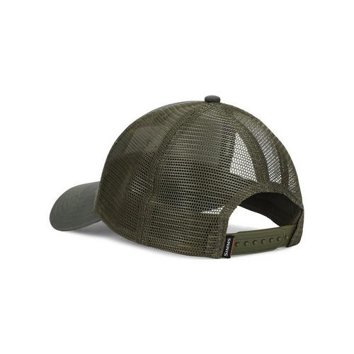 Men's Simms Trout Icon Trucker Adjustable Hat - Primary Image