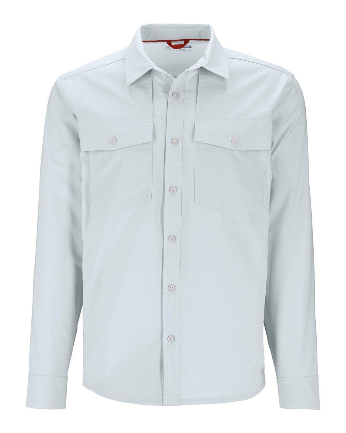 Men's Simms No-See-Um Bugstopper Long Sleeve Button Up Shirt - Simms