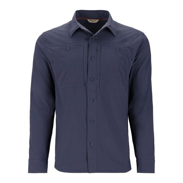 SIMMS Men's  Flyover Long Sleeve Button Up Shirt