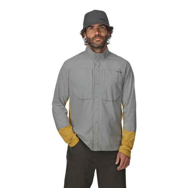 Simms Men's  Latitude BiComp Long Sleeve Button Up Shirt