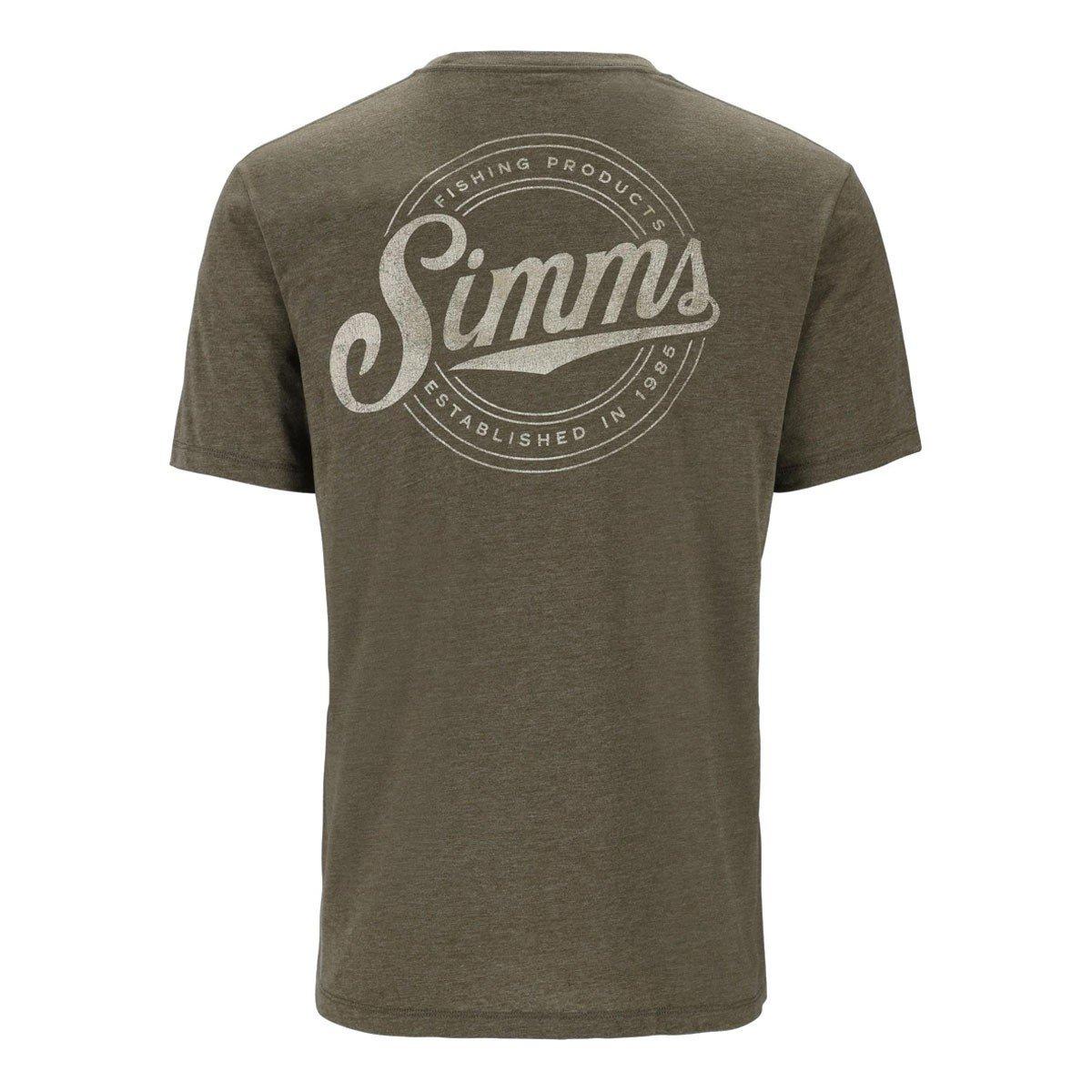 Men's Simms Circle Lockup T-Shirt - Simms