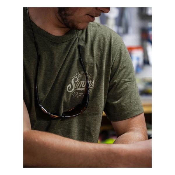 Simms Men's  Circle Lockup T-Shirt