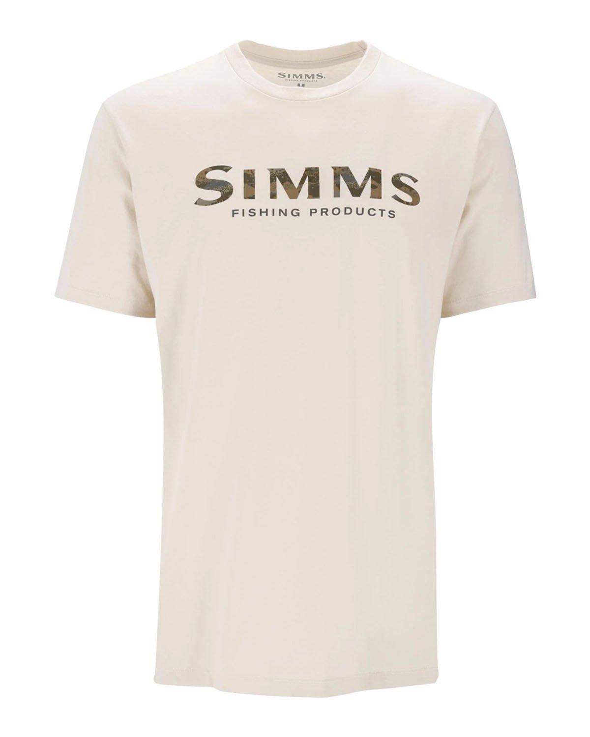 Men's Simms Shroud Fill Logo T-Shirt - Simms