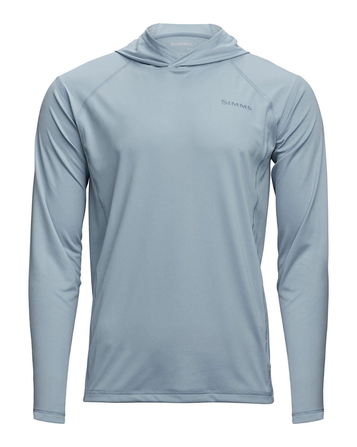 Men's Simms Challenger Solar Hoody Long Sleeve Hooded T-Shirt - Simms