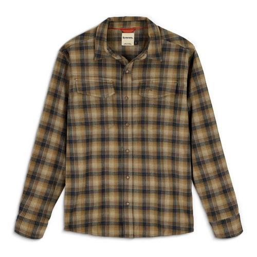 Men's Simms Gallatin Flannel Long Sleeve Button Up Shirt - Primary Image