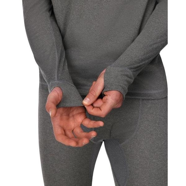 Simms Men's  Strata 160 Baselayer Crew Long Sleeve Base Layer