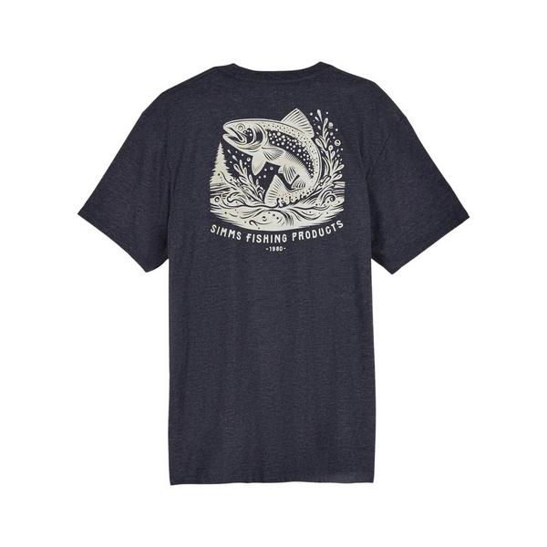 SIMMS Men's  Woodland Leap T-Shirt