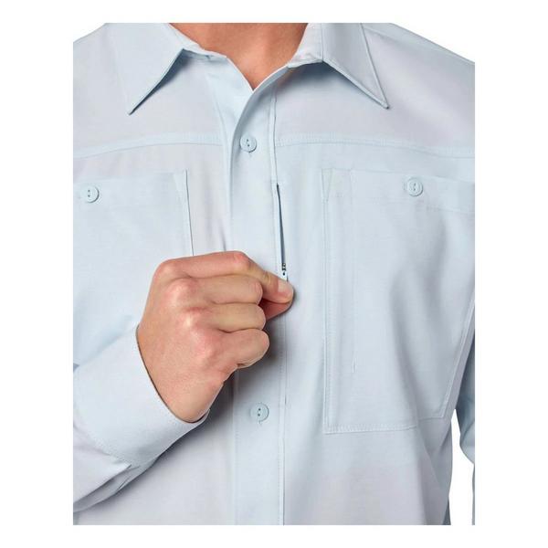 Simms Men's  Launch Long Sleeve Button Up Shirt