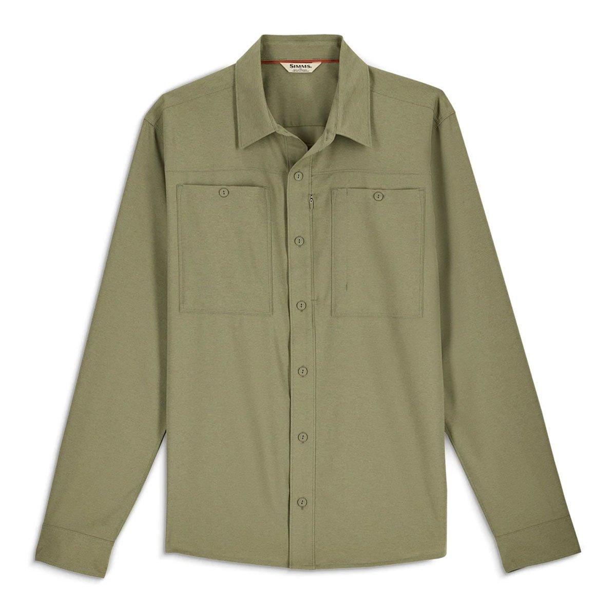 Men's Simms Launch Long Sleeve Button Up Shirt - Simms