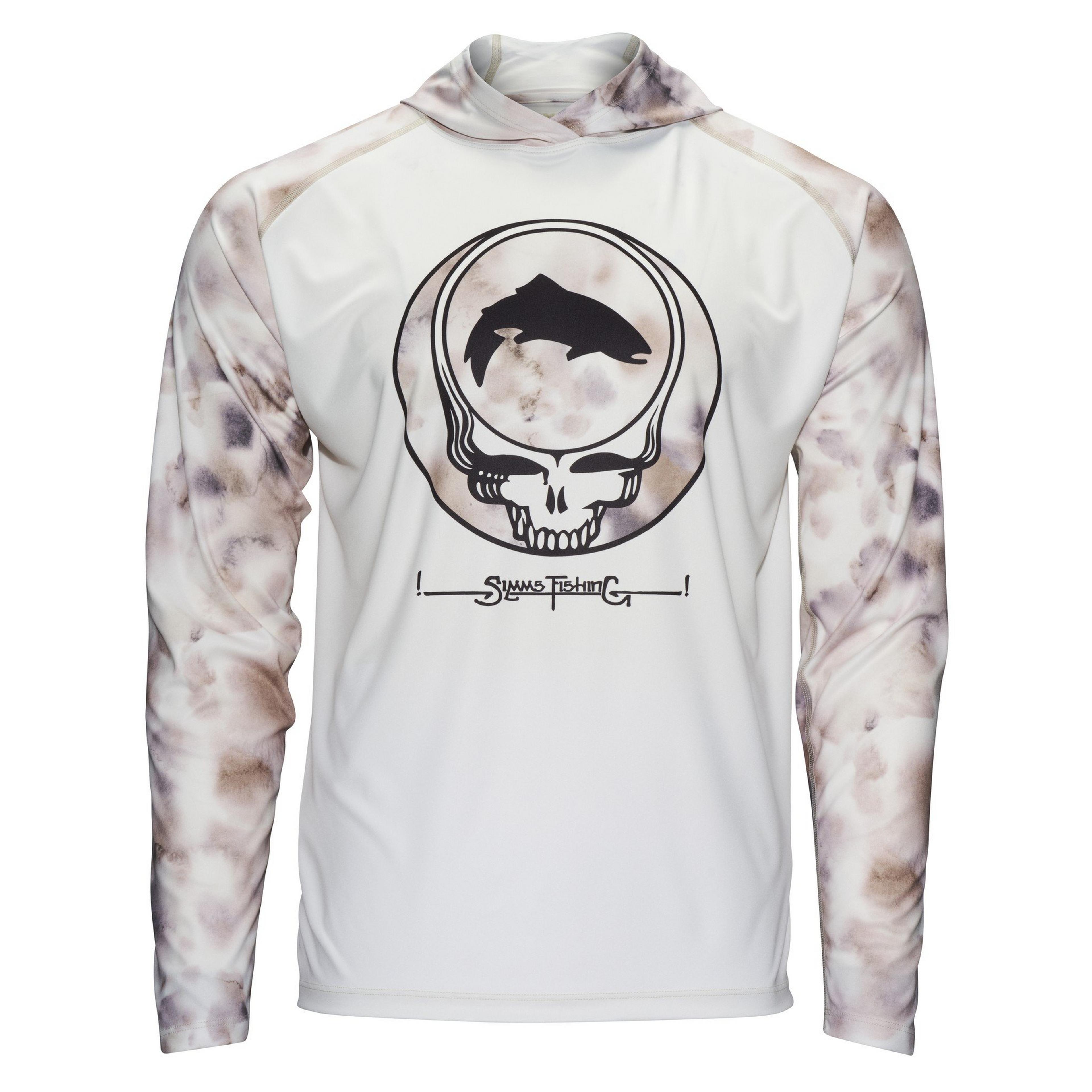 Men's Simms Grateful Dead Steal Your Face Solar Tech Hoodie