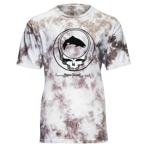 Men's Simms Grateful Dead Fly Fishing T-Shirt - Primary Image