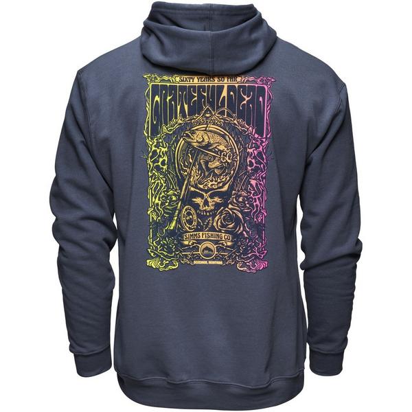 SIMMS Men's  Grateful Dead Print Fly Fishing Hoodie