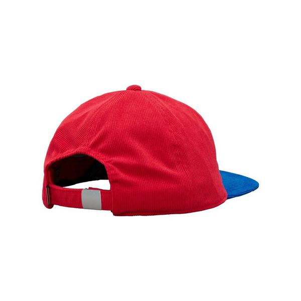 Simms Grateful Dead Double Haul Lightning Script  Blue Fly Fishing Snapback Hat  Red