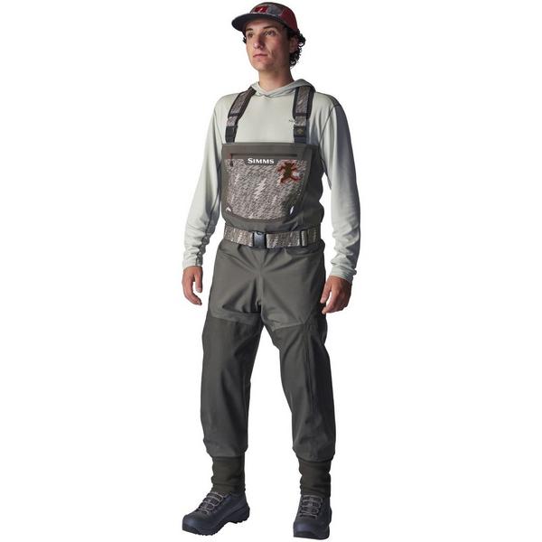 Men's Simms Grateful Dead Guide Stockingfoot Waders Adult 9-11 Mosquitos