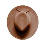 Women's American Hat Makers Jawa Wide Brim Felt Fedora - Thumbnail 3 of 3