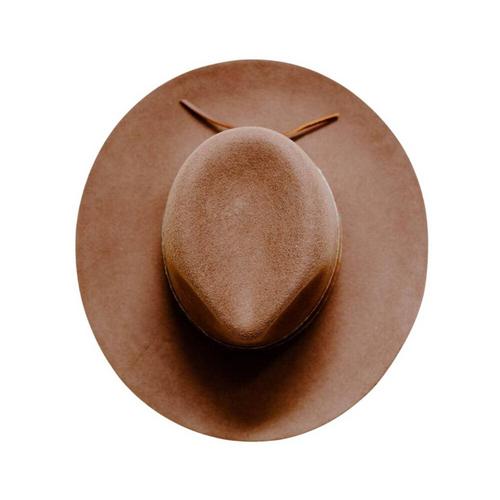 Women's American Hat Makers Jawa Wide Brim Felt Fedora - Primary Image