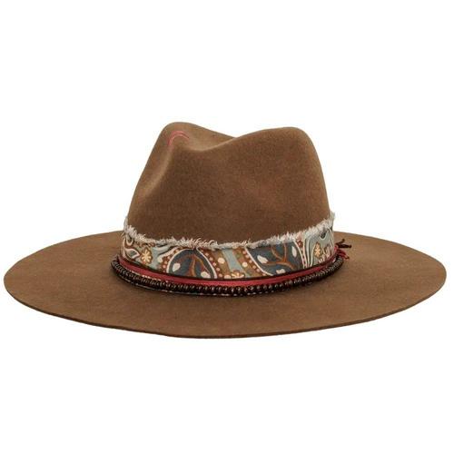 Women's American Hat Makers Ramble Felt Fedora - Primary Image