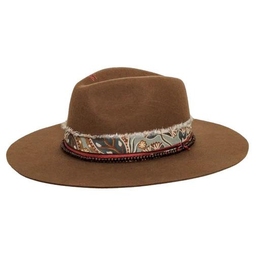 Women's American Hat Makers Ramble Felt Fedora - Primary Image