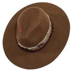 Women's American Hat Makers Ramble Felt Fedora - Thumbnail 4 of 6