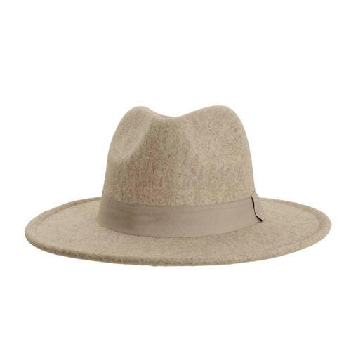 Women's American Hat Makers Crystal Wide Brim Felt Fedora - Primary Image