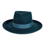 Women's American Hat Makers Oakley Wool Felt Teardrop Fedora - Thumbnail 1 of 4