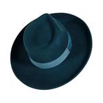 Women's American Hat Makers Oakley Wool Felt Teardrop Fedora - Thumbnail 4 of 4