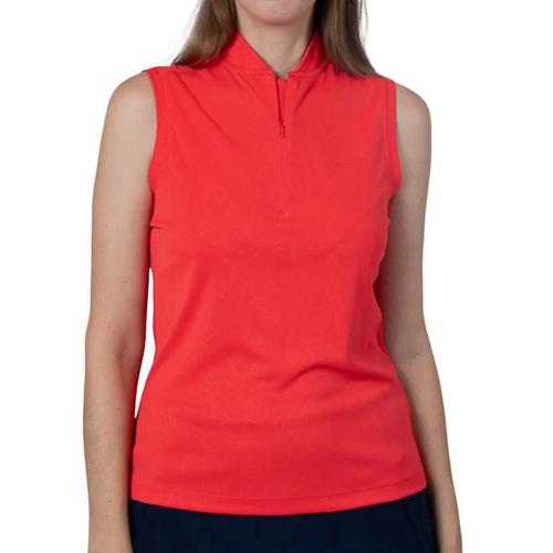 Women's Swannies Blair Sleeveless Polo - Primary Image