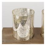 Mercana Benk Wood and Black Metal Five Candle Holder - Thumbnail 5 of 10