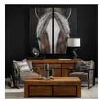 Mercana Equus Diptych Horse Original Hand Painted on Wood Oil Painting - Thumbnail 3 of 3
