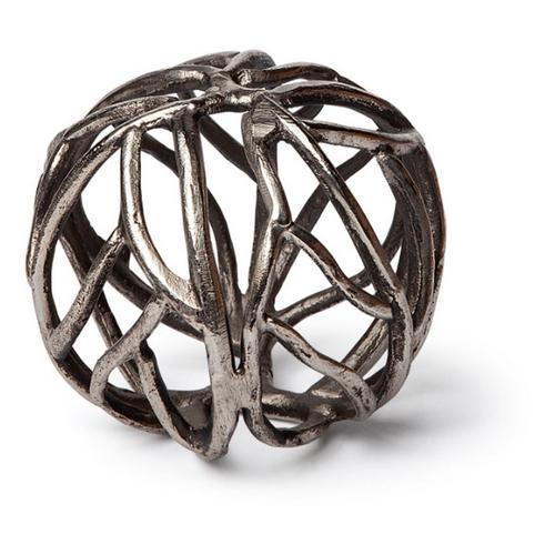 Mercana Sphaira Noir I Tree Branch Orb Small - Primary Image