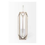 Mercana Ivy Gold Metal Geometric Cage Candle Holder Lantern - Thumbnail 10 of 14