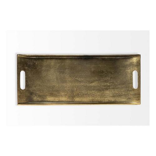 Mercana Drey Gold Rectangular Tray - Primary Image