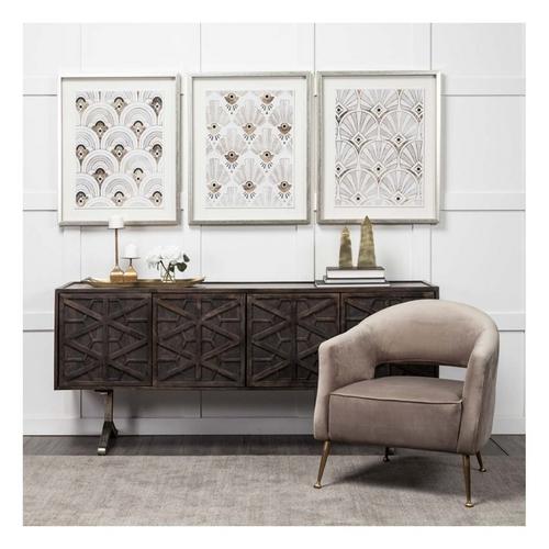 Mercana Drey Gold Rectangular Tray - Primary Image