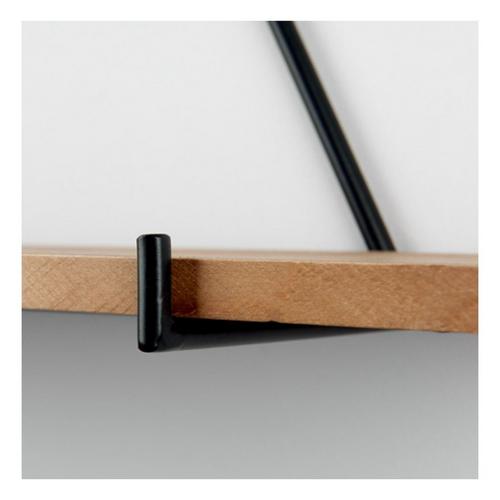 Mercana Khufu Triangular Wood and Metal Shelves - Primary Image