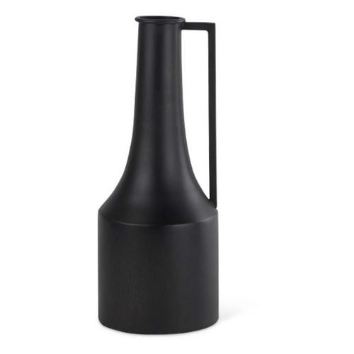 Mercana Aubrey Black Iron Flower Vase - Primary Image