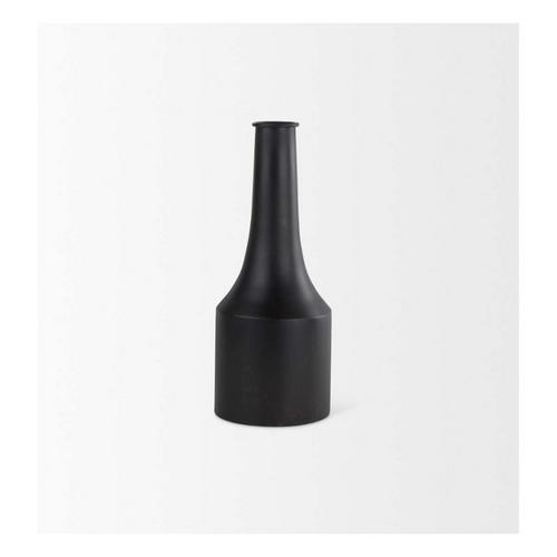 Mercana Aubrey Black Iron Flower Vase - Primary Image