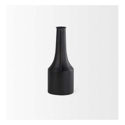 Mercana Aubrey Black Iron Flower Vase - Primary Image