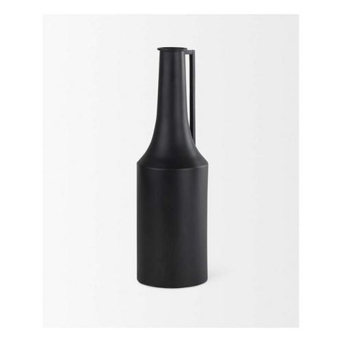 Mercana Aubrey Black Iron Flower Vase - Primary Image