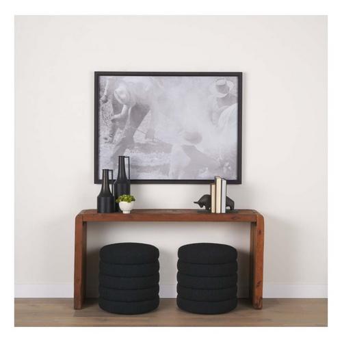 Mercana Aubrey Black Iron Flower Vase - Primary Image