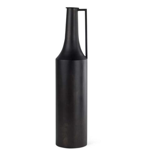 Mercana Aubrey Black Iron Flower Vase - Primary Image