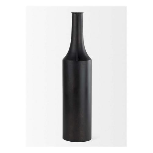 Mercana Aubrey Black Iron Flower Vase - Primary Image