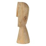 Mercana Ivan Wooden Head Sculpture - Thumbnail 3 of 6