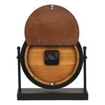 Mercana Maja Metal with Wood Table Clock - Thumbnail 6 of 7