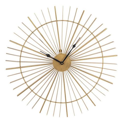 Midwest-CBK Gold Sunburst Wall Clock - Primary Image