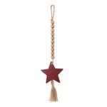 Midwest-CBK Star Ornament with Beaded Hanger (Color May Vary) - Thumbnail 2 of 4