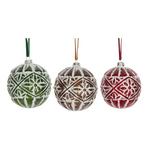 Midwest-CBK Patterned Ball Ornament (Colors May Vary) - Thumbnail 1 of 4